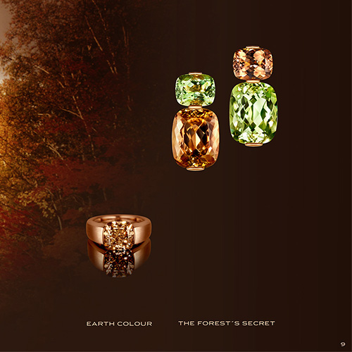 EARTH COLOR Diamant-Ring Erdfarbe naturbraun indischer Diamant 5,16 Karat 750/000 Roségold Rose-Gold Rosegoldring Diamantgoldring Herstellung von Ring-unikaten Juwelier